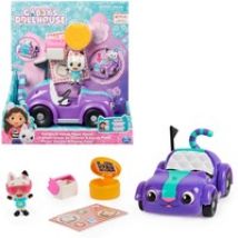 Gabby''s Dollhouse - Carlita-Spielzeugauto mit Pandy Paws Figur, Spielfahrzeug