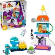 10422 DUPLO 3-in-1-Spaceshuttle für viele Abenteuer, Konstruktionsspielzeug