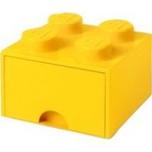 LEGO Brick Drawer 4 gelb, Aufbewahrungsbox