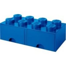 LEGO Brick Drawer 8 blau, Aufbewahrungsbox