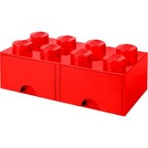 LEGO Brick Drawer 8 rot, Aufbewahrungsbox