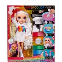 Rainbow High Watercolor & Create DIY Modepuppe - Violette Augen