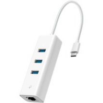 LAN-Adapter UE330C, USB 3.2 Gen1 USB-C > 3x USB-A + RJ-45