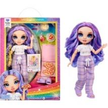 Rainbow High Junior High PJ Party - Violet (Purple), Puppe