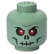 LEGO Storage HEAD "Skelett" mini, Aufbewahrungsbox
