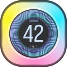 iCUE Link AIO LCD Screen Modul, Display