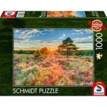 Heide im Sonnenuntergang, Puzzle