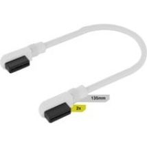 iCUE LINK Slim-Kabel, 135mm, 90° abgewinkelt