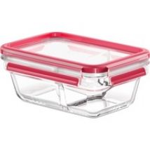 CLIP & CLOSE Glas-Frischhaltedose 0,8 Liter, getrennt