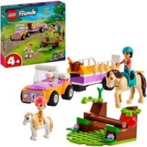 42634 Friends Pferde- und Pony-Anhänger, Konstruktionsspielzeug