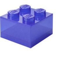 LEGO Storage Brick 4 Top Lid Glitter , Aufbewahrungsbox