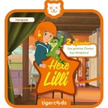 tigercard - Hexe Lilli: Das geheime Zimmer & Das Wildpferd, Hörbuch