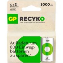 NiMH-Akku GP RECYKO C (Baby), 3.000mAh 1,2Volt