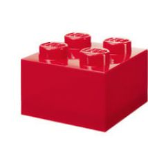 LEGO Storage Brick 4 Top Lid Glitter, Aufbewahrungsbox