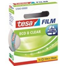 tesafilm eco & clear, 1 Rolle, 19mm, Klebeband