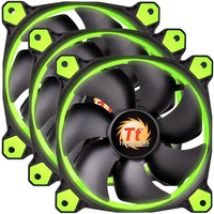 Riing 12 LED Green 3-Fan Pack, Gehäuselüfter