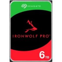 IronWolf Pro ST6000NT001 disco duro interno 6 TB 7200 RPM 256 MB 3.5", Unidad de disco duro