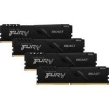 FURY Beast 128GB 3200MT/s DDR4 CL16 DIMM (Kit de 4) Black, Memoria RAM