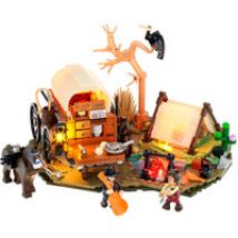 Campamento vaquero, Juegos de construcción