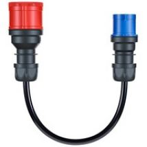 Adaptador para Gemini flex 11 kW, CEE rojo trifásico 16A > CEE azul 16A