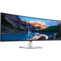 UltraSharp U4924DW pantalla para PC 124,5 cm (49") 5120 x 1440 Pixeles 5K Ultra HD LCD Negro, Plata, Monitor LED
