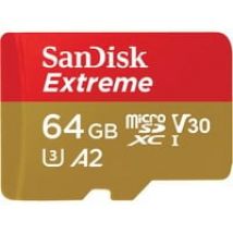 Extreme 64 GB MicroSDXC UHS-I Clase 10, Tarjeta de memoria