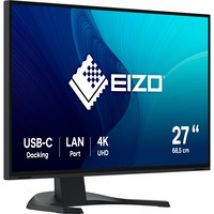FlexScan EV2740X-BK pantalla para PC 68,6 cm (27") 3840 x 2160 Pixeles 4K Ultra HD LCD Negro, Monitor LED
