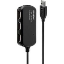 42783 hub de interfaz 480 Mbit/s Negro, Hub USB
