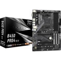 B450 Pro4 R2.0 AMD B450 Zócalo AM4 ATX, Placa base