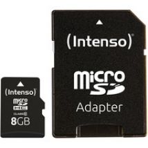 8GB MicroSDHC Clase 10, Tarjeta de memoria