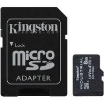 Industrial 8 GB MicroSDHC UHS-I Clase 10, Tarjeta de memoria
