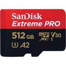 Extreme PRO 512 GB MicroSDXC UHS-I Clase 10, Tarjeta de memoria