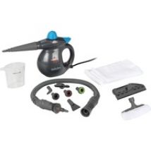 Steam Shot Limpiador a vapor portátil 0,36 L 1050 W Azul, Titanio, Limpiador de vapor
