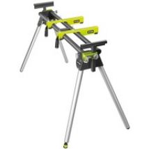 RLS02 banco de trabajo para ingletadora 4 pata(s) Negro, Verde, Plata, Soporte