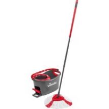 mop en steel Supermocio 3Action fregona Lana Rojo, Blanco, Limpiador de suelo
