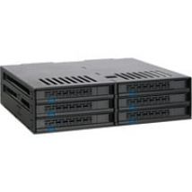 MB326SP-B unidad de disco multiple Bastidor (1U) Negro, Chasis intercambiable