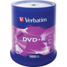 DVD+R Matt Silver 4,7 GB 100 pieza(s), DVDs vírgenes