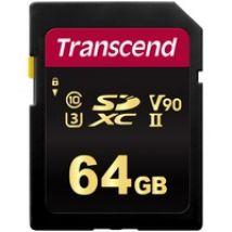TS64GSDC700S memoria flash 64 GB SDXC NAND Clase 10, Tarjeta de memoria