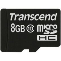 TS8GUSDC10 memoria flash 8 GB MicroSDHC NAND Clase 10, Tarjeta de memoria