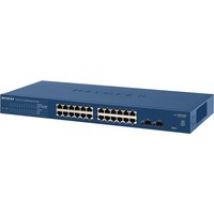 ProSAFE GS724Tv4 Gestionado L3 Gigabit Ethernet (10/100/1000) Azul, Interruptor/Conmutador