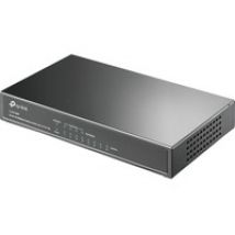 TL-SF1008P No administrado Fast Ethernet (10/100) Energía sobre Ethernet (PoE) Negro, Interruptor/Conmutador