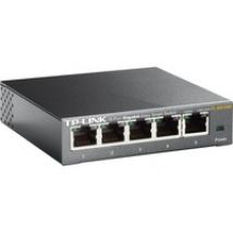 TL-SG105E Gestionado L2 Gigabit Ethernet (10/100/1000) Negro, Interruptor/Conmutador