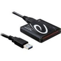 USB 3.0 Card Reader All in 1 lector de tarjeta USB 3.2 Gen 1 (3.1 Gen 1) Negro, Lector de tarjetas