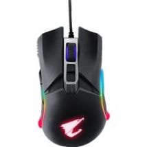 AORUS M5 ratón mano derecha USB tipo A Óptico 16000 DPI, Ratones para gaming