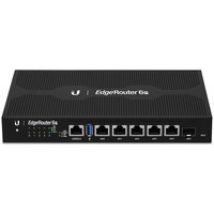 EdgeRouter 6P router Gigabit Ethernet Negro