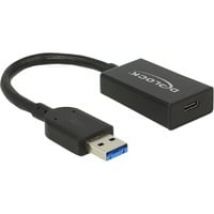 65698 cable USB 0,15 m USB 3.2 Gen 2 (3.1 Gen 2) USB A USB C Negro, Adaptador