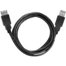 68904 cable USB 3 m USB 2.0 USB A Negro, Cable alargador