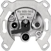 RV 600-10 E toma de corriente Plata, Caja de conexiones