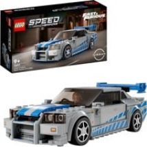 Champions de vitesse - 2 Fast 2 Furious Nissan Skyline GT-R (R34), Jouets de construction
