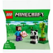 Minecraft - Steve et le bébé panda, Jouets de construction